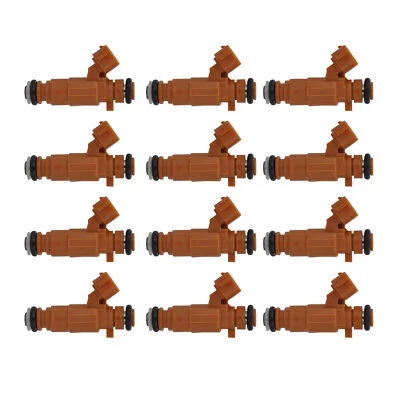 12X Inyectores de combustible para Audi 05-09 A8 Quattro Volkswagen Phaeton FJ855 Foto 1 de 4