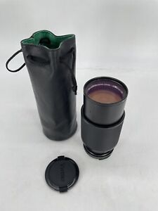 Vivitar 75-205mm F/3.8 MC Macro Focusing Zoom Lens W/ UV-Haze Filter