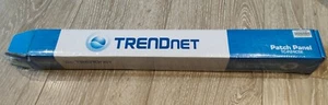 TRENDNET 19" Patch Panel TRN TC-P24C5E CAT5E RJ45 19 Zoll unverbaut mit OVP - Bild 1 von 4