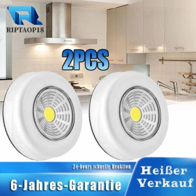 Unterbauleuchte Küche LED COB Schrankbeleuchtung Kabellos Batteriebetriebenes - Bild 1 von 4