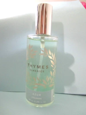 THYMES AZUR COLOGNE CLASSICS LARGE 3.25 oz SPRAY BOTTLE UNBOXED - Image 1 of 3