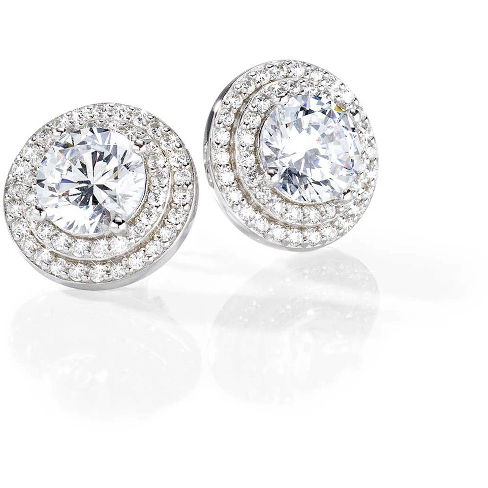ORECCHINI PUNTO LUCE MORELLATO TESORI Donna SAIW04 EARRINGS ZIRCONI ELEGANTI - Immagine 1 di 1