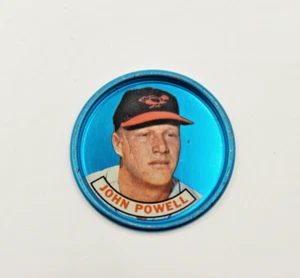1965 Old London John Powell Baseball Space Magic Coin Baltimore Orioles #1 - Picture 1 of 3