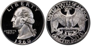 1960-P PCGS PR68DCAM Washington Quarter Proof 25C - Picture 1 of 1