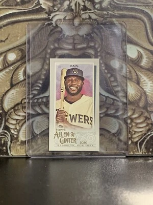 Topps Allen & Ginter 2020 - Lorenzo Cain espalda roja mini/25 Foto 1 de 3
