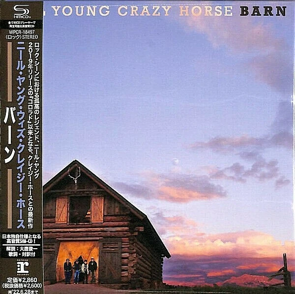Barn Neil Young Crazy Horse ( SHM-CD) w/Obi Mini LP WPCR-18497 2021 JAPAN
