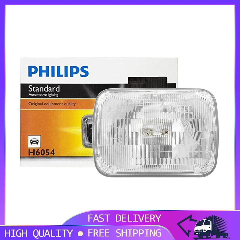 Para 1988 1989 Acura Integra Lámpara de haz alto/bajo 1 PC Philips Faro Bombilla PG Foto 1 de 2