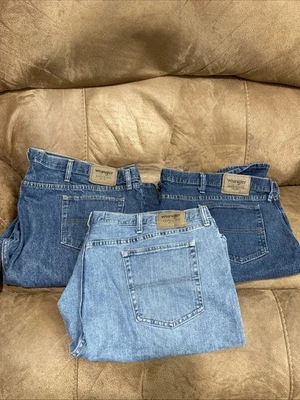 Wrangler Rugged Wear Denim Jean Shorts Men Size 50 Lot of 3 - Изображение 1 из 4