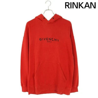 Pulôver com capuz Givenchy BM700R30AF vintage estampa de logotipo masculino S usado 5090624597c2 - Imagem 1 de 4