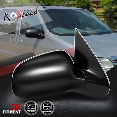 Espejo retrovisor manual lateral derecho para 97-05 Chevy Venture Oldsmobile Silhouette Foto 1 de 4
