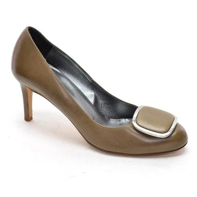 Zapatos de salón para mujer Boden adornados 39/8,5 cuero topo zapatos sin cordones Italia Foto 1 de 4