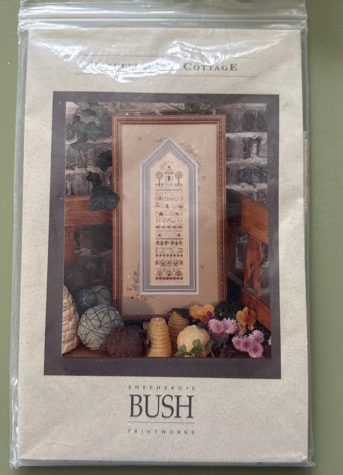 KIT DE PUNTO DE CRUZ SHEPHERD'S BUSH BEEKEEPER'S COTTAGE, LINO, HILO DENTAL, ADORNOS - NUEVO Foto 1 de 4