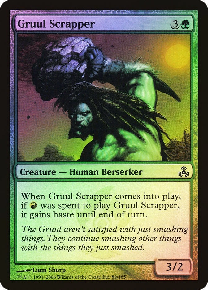 MTG FOIL Gruul Scrapper  - Guildpact #089 - Image 1 of 1