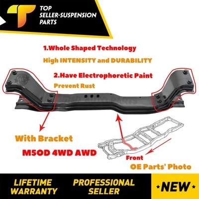 Se adapta a Ford F150 F250 F350 1987-1996 4x4 M5OD transmisión de 5 velocidades travesaño  Foto 1 de 4