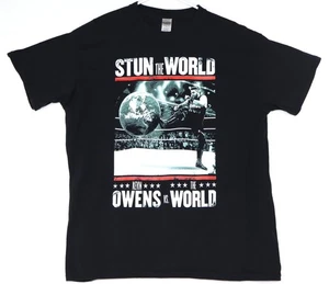 Camiseta Kevin Owens Stun The World Para Hombre Grande Negra WWE Lucha Gráfica - Imagen 1 de 7