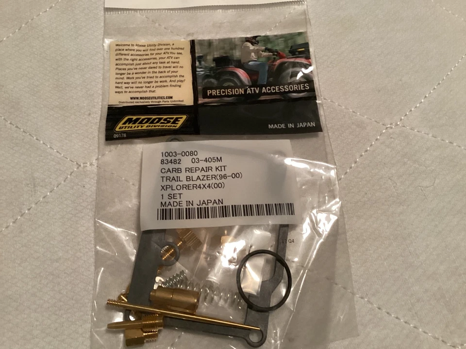 MOOSE CARB REPAIR KIT POLARIS TRAIL BLAZER 1996-2000 XPLORER 4x4 2000  1003-0080 - image 1 of 1