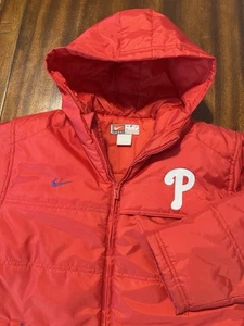 Nike Team Philadelphia Phillies Hooded Tech Parka Jacke Small - Bild 1 von 7