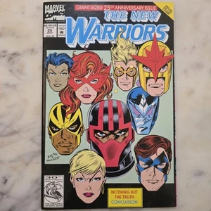 The New Warriors, Special Die-Cut Cover Giant-Size 25th Anniversary Issue Book - Bild 1 von 4