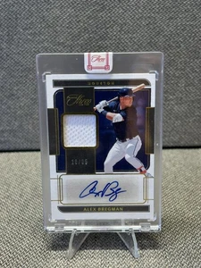 2022 Panini Three and Two Alex Bregman Auto Relic /35 #AJ-AB - Picture 1 of 2