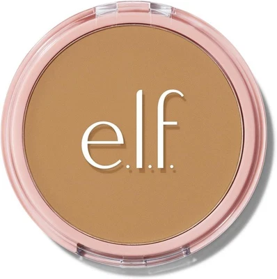 e.l.f. ELF Halo Glow Powder Filter Pressed Finishing Powder MEDIUM WARM Puff  - Image 1 of 4
