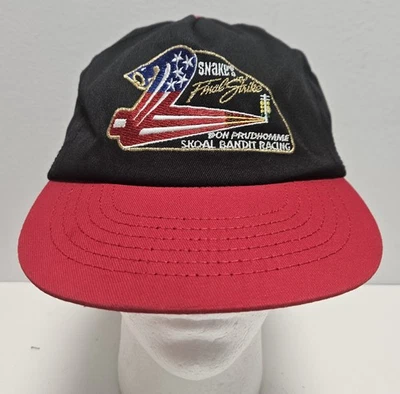 Gorra de Colección Don Prudhomme Snake's Final Strike Skoal Bandit Racing Negra Snapback Foto 1 de 4