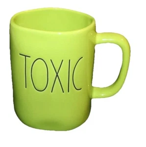Rae Dunn TOXIC Limettengrün 14 Unzen Kaffeebecher Teetasse Halloween Zaubertrank Hexengebräu - Bild 1 von 7