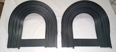 2 Aurora AFX Banked Hairpin Curve #2544, 1 Сломанная Вкладка на каждой, Читайте - Изображение 1 из 4