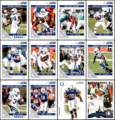 2011 Indianapolis Colts (85) Card Lot - GOING, GOING… ALMOST GONE! DON’T WAIT! - Image 1 of 4