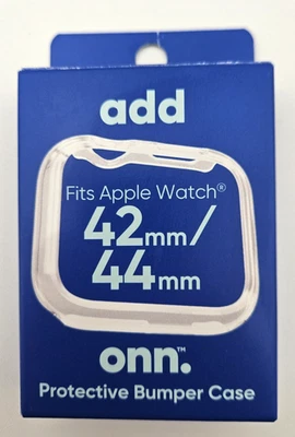 Apple Watch 42mm/45mm Estuche Transparente Sobre Estuche Protector Parachoques Se Adapta a Electrónica Foto 1 de 2