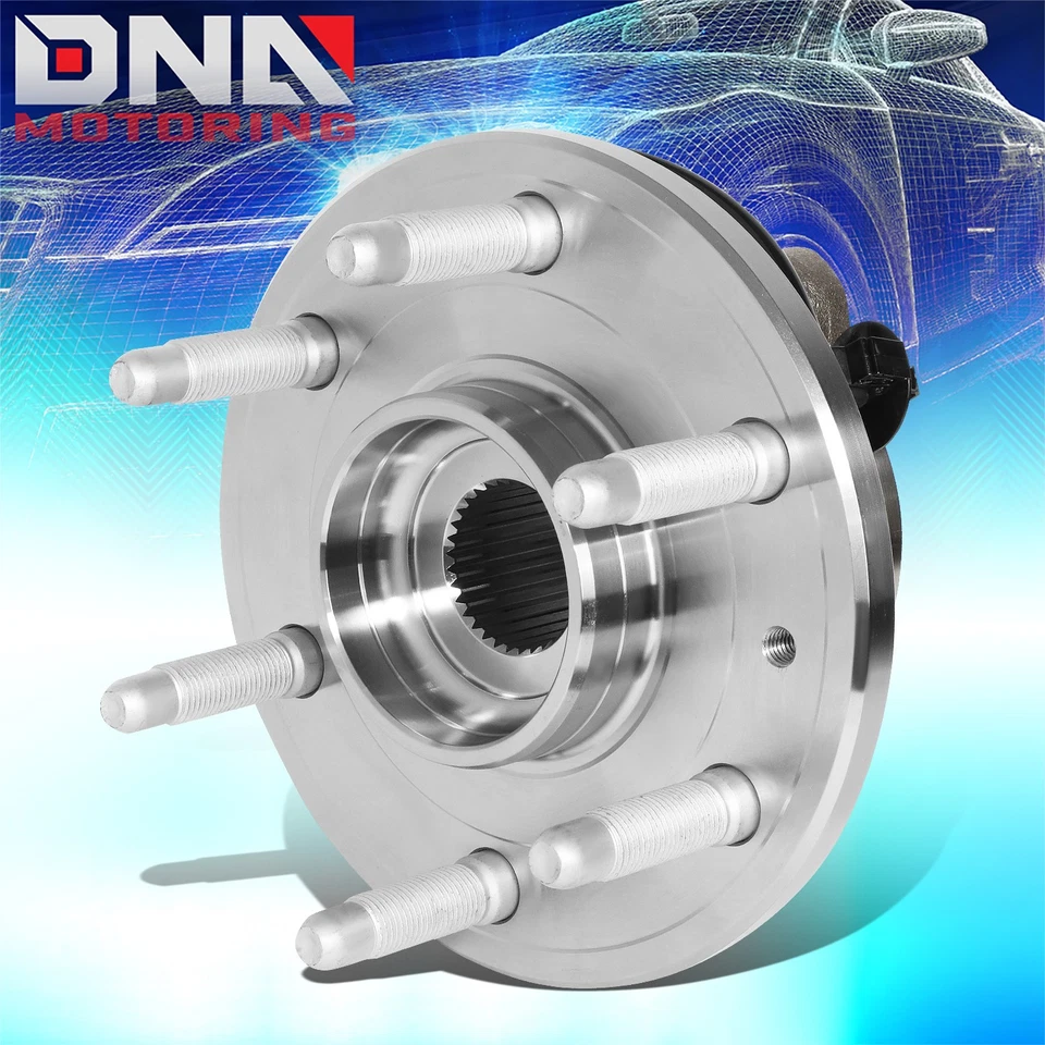 Conjunto de buje de cojinete de rueda delantera Silverado Sierra Yukon Tahoe 2007-2014 4x4 Foto 1 de 4