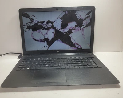 Portátil HP 15-db0xxx con AMD A4-9125, 4 GB RAM 17,3" portátil para piezas/reparación #0405 Foto 1 de 4