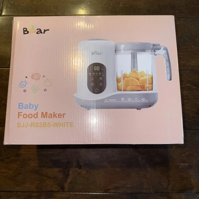 Nuevo Bear SJJ-R03B5 Panel LED Táctil Inteligente Auto Limpieza Fabricante de Alimentos para Bebés - Blanco Foto 1 de 4
