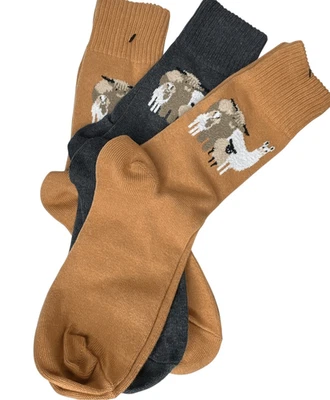 Calcetín Urban Outfitters Hansel de Basilea Fluffy Friends Crew 3 pares Foto 1 de 4