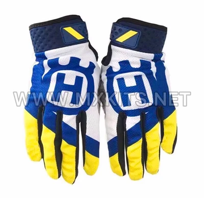Luvas Husqvarna estilo H 2025 motocross bicicleta sujeira offroad MTB enduro ATV - Imagem 1 de 4