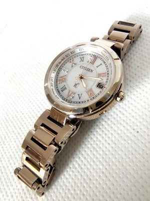 Reloj Citizen XC Titania Titanio 4 Esfera Diamante Sakura Rosa Limitado EC1119-58W Foto 1 de 4