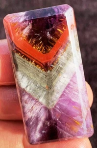 118CT Gemmy! Raro AURALI 23 Amatista Cristal Auro 23 Espécimen Marruecos ip1656 - Imagen 1 de 12