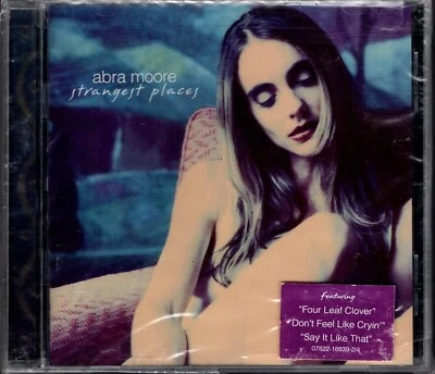 ABRA MOORE "STRANGEST PLACES" CD 1997 arista austin sealed Foto 1 de 2