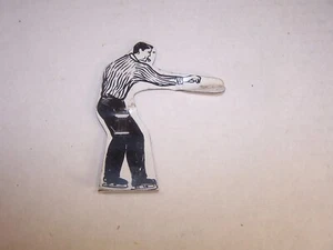 Vintage NHL Table Top Hockey Player Game Tin REFEREE Part Montreal Toronto Munro - Picture 1 of 2