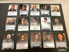 Rittenhouse Marvel Agents Of Shield Autograph Lot 42 Cards