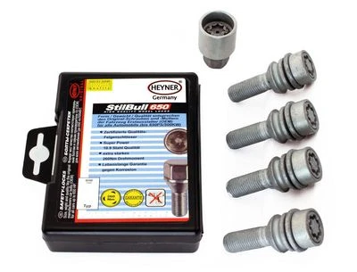 HEYNER GERMANY Se adapta a las tuercas de bloqueo de rueda Porsche Cayenne 2002-on pernos antirrobo 299/5