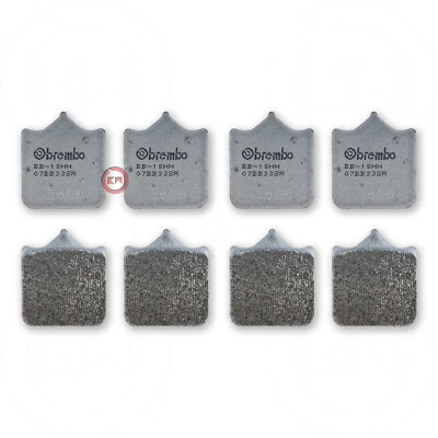 8 FRONT BRAKE PADS BREMBO SINTERED MV AGUSTA F4 R 1+1 1000 2010 - Image 1 of 4