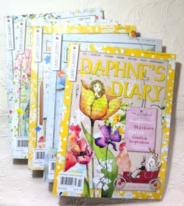 Daphne's Diary Magazine 2023 Numbers 1, 2, 3 and 6 and 2024 Issue 2 - Picture 1 of 12