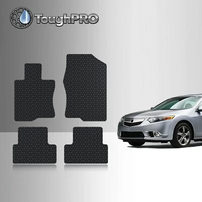 Alfombrillas ToughPRO NEGRAS para Acura TSX All Weather ajuste personalizado 2009-2014 Foto 1 de 4