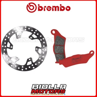 KIT PASTIGLIE + DISCO BREMBO HUSQVARNA TC 125 2015 ANTERIORE [SA - Fisso] 68B407 Foto 1 de 4