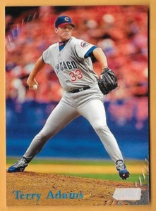Terry Adams Chicago Cubs #129 - Topps Stadium Club casi nuevo-como nuevo 1998 - Imagen 1 de 2