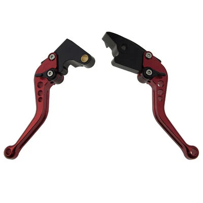 Mão vermelha para Honda CBR 600 RR 03-06 CNC freio curto e alavanca de embreagem dedo - Imagem 1 de 4