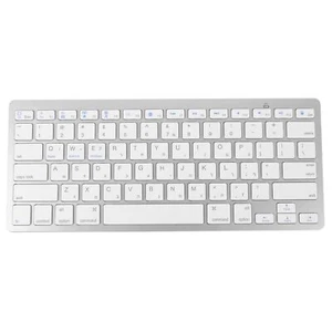 Hebrew KeyboardWireless Computer Silent Keyboard Ultra Slim Compact Keyboard ... - Picture 1 of 9