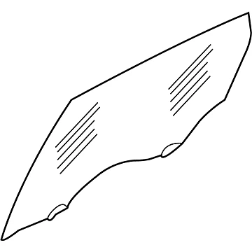 Vidrio ventana puerta conductor trasero Nissan Juke 11-17 OEM 823011KA1B     Foto 1 de 1