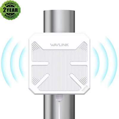 Long Range 3Km AX3000 Outdoor Extender WiFi 6 Router Repeater Wireless AP PoE - Image 1 of 4