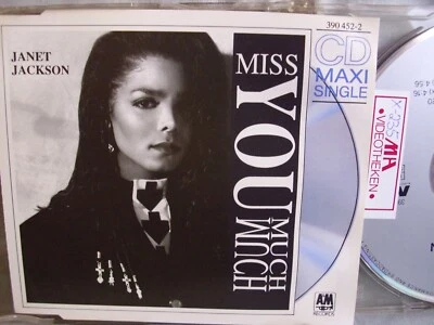Janet Jackson- Miss you much- 4-Track-MCD- lesen - Bild 1 von 2